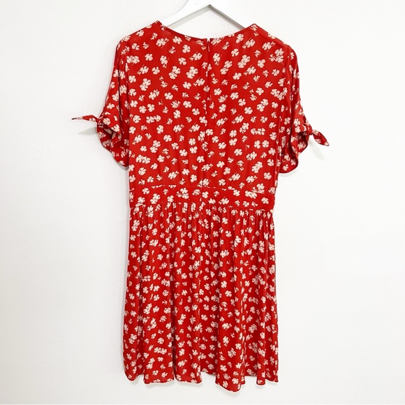 BOGO! Madewell Retro Dress Happy Hibiscus Floral Print - Picture 7 of 9